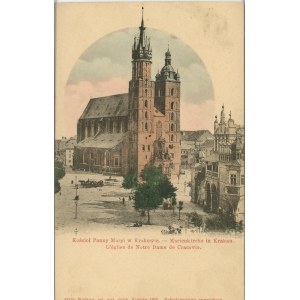 Kraków - Kościół Panny Maryi, 1902