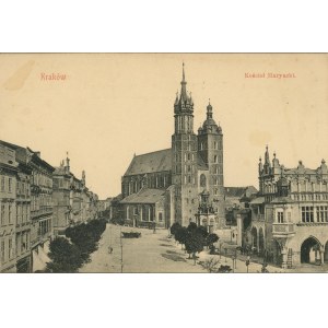Kraków - Kościół Maryacki, 1903