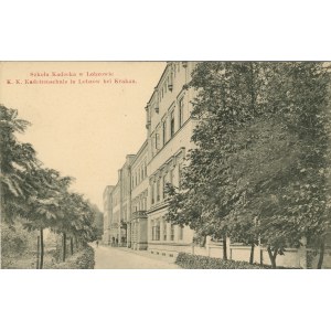 Kraków - Szkoła Kadecka w Łobzowie, 1904