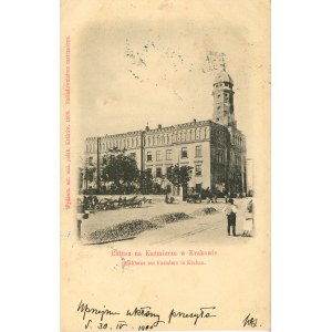 Kraków - Ratusz na Każmierzu, 1900