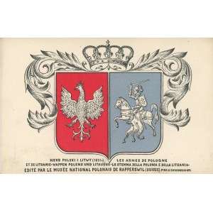 Coat of arms of Poland and Lithuania (1831), ca. 1910