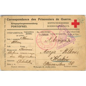 Correspondance des Prisonniers de Guerre, Sibirien, Tjumen, 1917