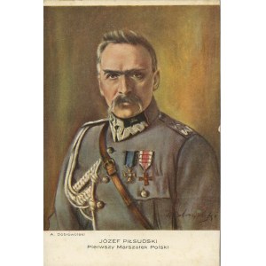 Józef Piłsudski, prvý maršal Poľska, okolo roku 1920.
