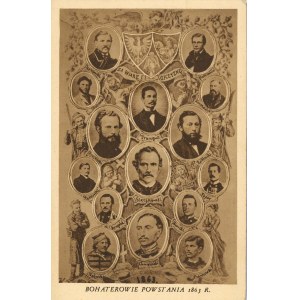 Bohaterowie powstania 1863 r., ok. 1920