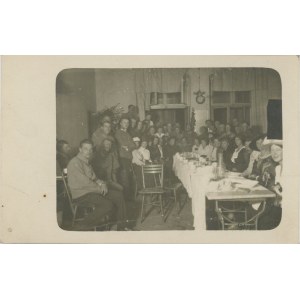 Legionsherberge anlässlich des Spiels des 5. Legionsregiments, Krakau, 22. Juli 1917