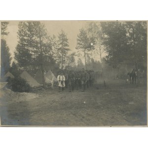 Volyňa - návrat z poľnej omše, 1916