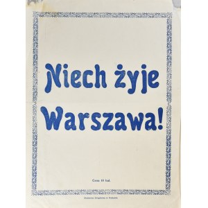 Niech żyje Warszawa! - cegiełka