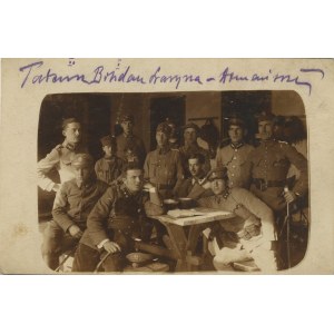 Důstojníci druhé brigády polských legií, Przemyśl, 1916