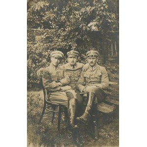 Důstojníci druhé brigády polských legií, 1917