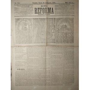 Nowa Reforma - Rocznica wybuchu powstania listopadowego, 1916