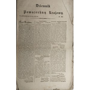 Národné noviny, 1831 - 22 vydaní