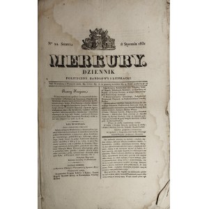 Mercury, 1831 - 22 vydaní