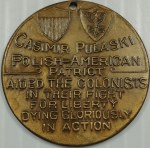 Medal - Pułaski Kazimierz - Father of American Cavalry, 1929