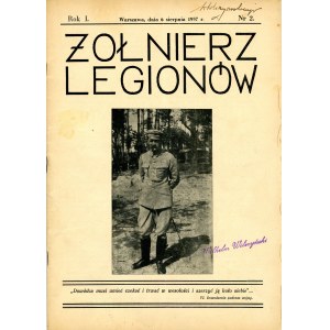 Żołnierz Legionów. R. I-III. 1937-1939. Komplet wydawniczy.