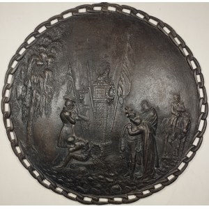 Medalion - Pożegnanie Wojskowych z Ojczyzną 1831 r., XIX w.