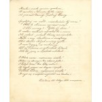 Drobná poezie a pomíjivé myšlenky, 1864