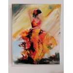 Alfred Angel (1967), Flamenco dancer
