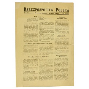 Rzeczpospolita Polska Powstanie Warszawskie 7.09.1944r POWIŚLE W OGNIU