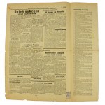 Biuletyn Informacyjny Powstanie Warszawskie 21.08.1944r PASTA ZDOBYTA