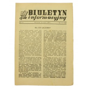 Biuletyn Informacyjny nr 11 (218) z 16 marca 1944r