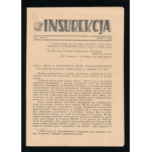 Insurekcja numer 5 (38) z maja 1944 r.