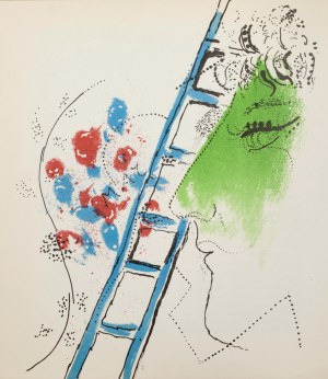 Marc CHAGALL (1887 - 1985), The Ladder, 1957