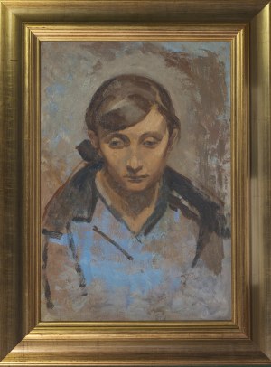 Stanisław CZAJKOWSKI (1878-1954), Portret młodej kobiety – Ireny Nasalikównej