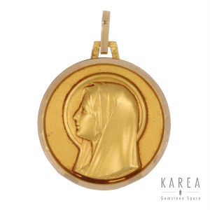 Medalik z wizerunkiem Maryi, Francja, 1 poł. XX w.