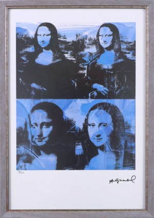 Andy Warhol (1928-1987), Mona Lisa, 1987