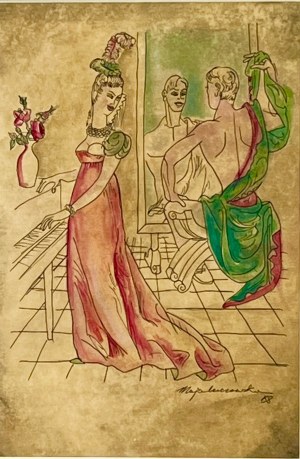 Maja Berezowska(1893-1978), Narcyz i zawiedziona