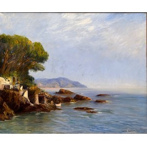 Max Rabes(1868-1944),Błękitna grota na Capri