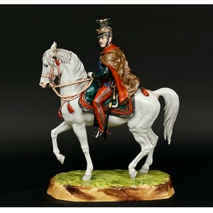 Figura księcia Józefa Poniatowskiego na koniu