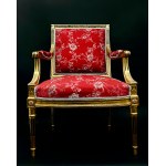 Historyczny fotel Ludwik XVI