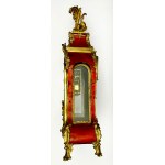 Muzealny zegar Ludwik XV kartel z konsolą,1750 r