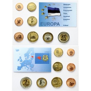 Estonia 1 Xeros Ceros - 2 Xeros 2010 Fantasy currency SET. Obverse Lettering: ESSAI - PATTERN - PROBE 2010...