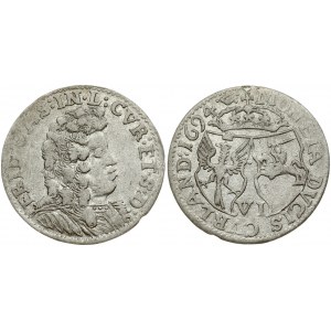 Latvia Courland 6 Groszy 1694 Mitau. Friedrich Casimir Kettler(1682-1698). Obverse...