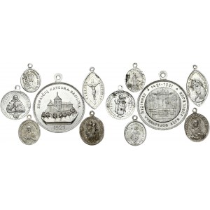 Lithuania Medal 1921 500 year of Catedral in Samogitia (1421-1921) & Various Medal. Aluminum. Weight approx: 9.45g...