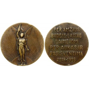 Lithuania Lithuanian Jubilee Medal of Independence in 1928. Over the centuries...