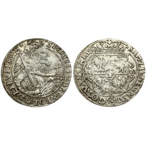 Poland 1 Ort 1623 (PRV: M+) Bydgoszcz. Sigismund III Vasa (1587-1632). Obverse: Crowned half-length figure right...