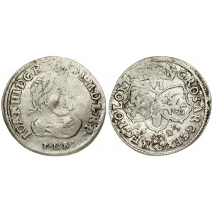 Poland 6 Groszy 1683 TLB Bydgoszcz. John III Sobieski(1674-1696). Obverse: Laureate armored bust right. Reverse...