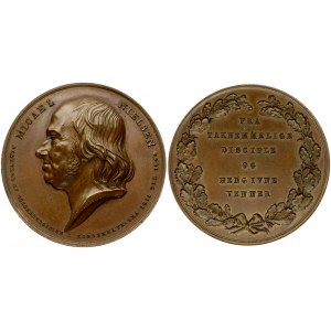 Denmark Medal Micael Nielsen 1844. Christian VIII(1839-1848). (C. Christensen) To Micael Nielsen...