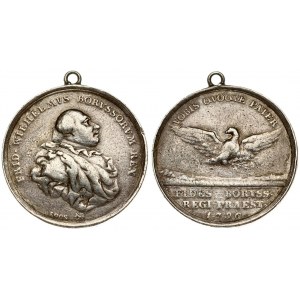 Germany PRUSSIA Medal 1796  Friedrich Wilhelm II. 1786-1797. Homage of South Prussia. Obverse: bust right within legend...