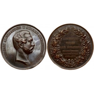 Russia Medal in Memory of the Finnish Diet 1863–1864. Person medallist. Art. L. Ahlborn (cropped: LEA AHLBORN FEC.)...