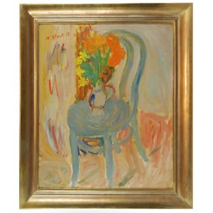 Maurice (Blumenkranc) BLOND (1899-1974), Martwa natura na krześle, 1962