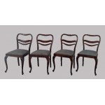 Stół z 12 krzesłami w stylu neorokokowym