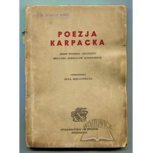 BIELATOWICZ Jan, Poezja Karpacka.