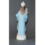 MATKA Boska Wambierzycka z Dzieciątkiem. Figurka porcelanowa