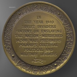 Stanisław Szukalski, Medal Katyński 1977/1986