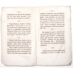 URZĄDZENIA TOWARZYSTWA RESURSY KUPIECKIEJ w WARSZAWIE, 1828