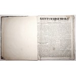 GAZETA WARSZAWSKA 1846 [33 numery]